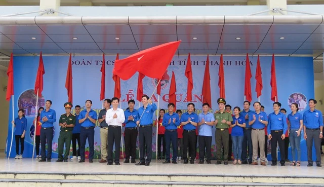 Hơn 1.000 đoàn viên, thanh niên tham gia Chiến dịch Thanh niên tình nguyện hè 2019