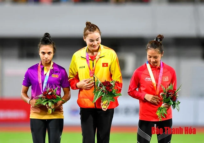 Kết thúc giải vô địch điền kinh Grand Prix châu Á 2019: Quách Thị Lan giành 2 HCV cho đoàn Việt Nam