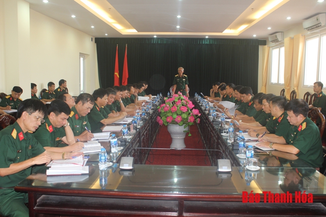 Bộ Tư lệnh Quân khu 4: Kiểm tra 6 tháng đầu năm tại Thanh Hóa