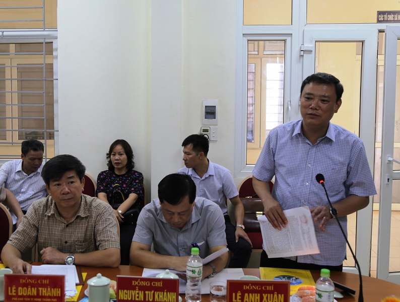 Phó Chủ tịch Thường trực UBND tỉnh kiểm tra Chương trình phát triển nông nghiệp và xây dựng nông thôn mới tại TP Thanh Hóa