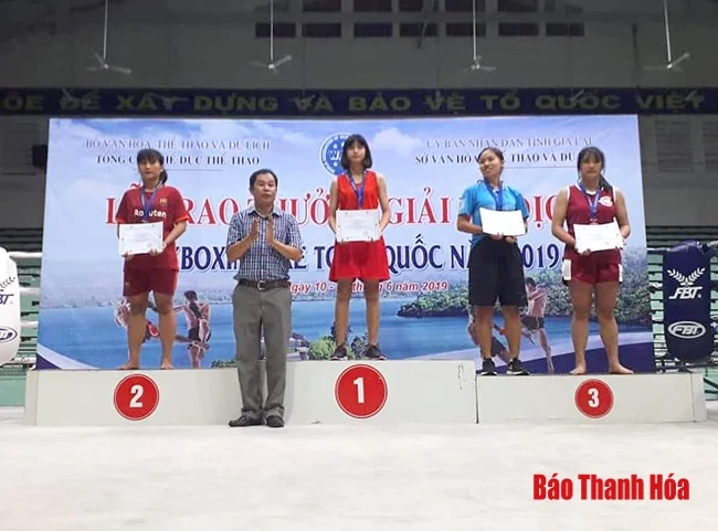 Thanh Hóa giành 2 HCV, 2 HCB, 2 HCĐ tại giải vô địch kick boxing trẻ toàn quốc 2019