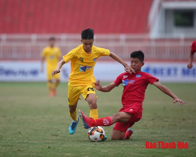 U15 Thanh Hóa xuất sắc giành vé vào bán kết giải vô địch bóng đá U15 quốc gia 2019