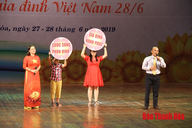 Hội thi tìm hiểu kiến thức về văn hóa ứng xử trong gia đình tỉnh Thanh Hóa 2019