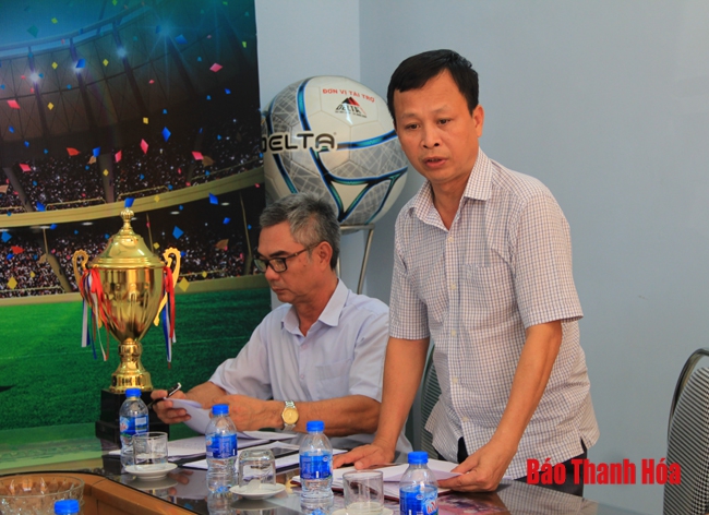 Giải bóng đá Thanh Hóa – Cúp Huda 2019 sẽ khởi tranh vào ngày 6-7