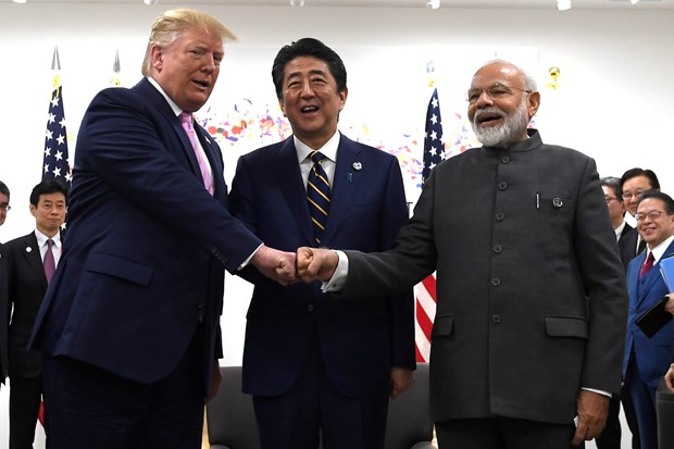 Ấn Độ-Nhật Bản-Mỹ thảo luận về hợp tác an ninh, kết nối hạ tầng