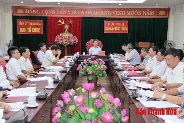 Hội nghị giao ban trực tuyến toàn quốc về công tác tổ chức xây dựng Đảng 6 tháng đầu năm 2019