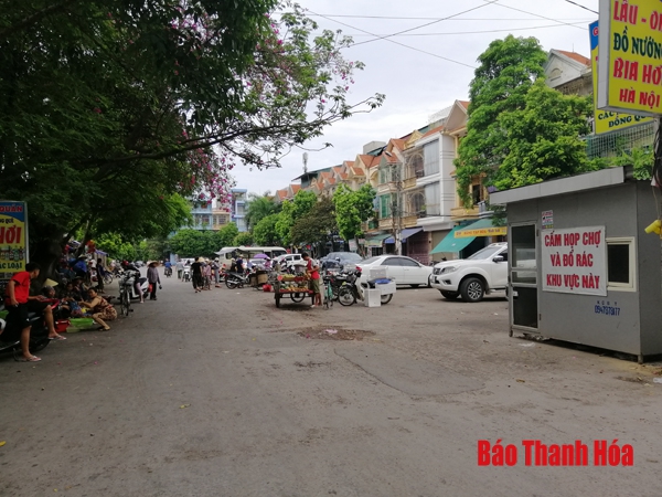 Cần quyết liệt dẹp bỏ các điểm kinh doanh tự phát tại TP Thanh Hóa