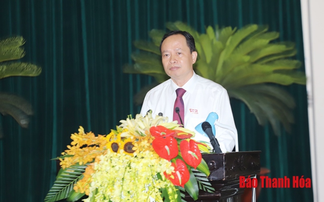 Phát biểu bế mạc Kỳ họp thứ 9, HĐND tỉnh khóa XVII của đồng chí Trịnh Văn Chiến, Ủy viên Trung ương Đảng, Bí thư Tỉnh ủy, Chủ tịch HĐND tỉnh