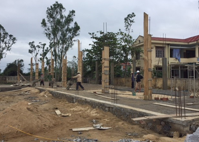 Hơn 78 tỷ đồng xây dựng Trường THPT Nguyễn Trãi, TP Thanh Hóa