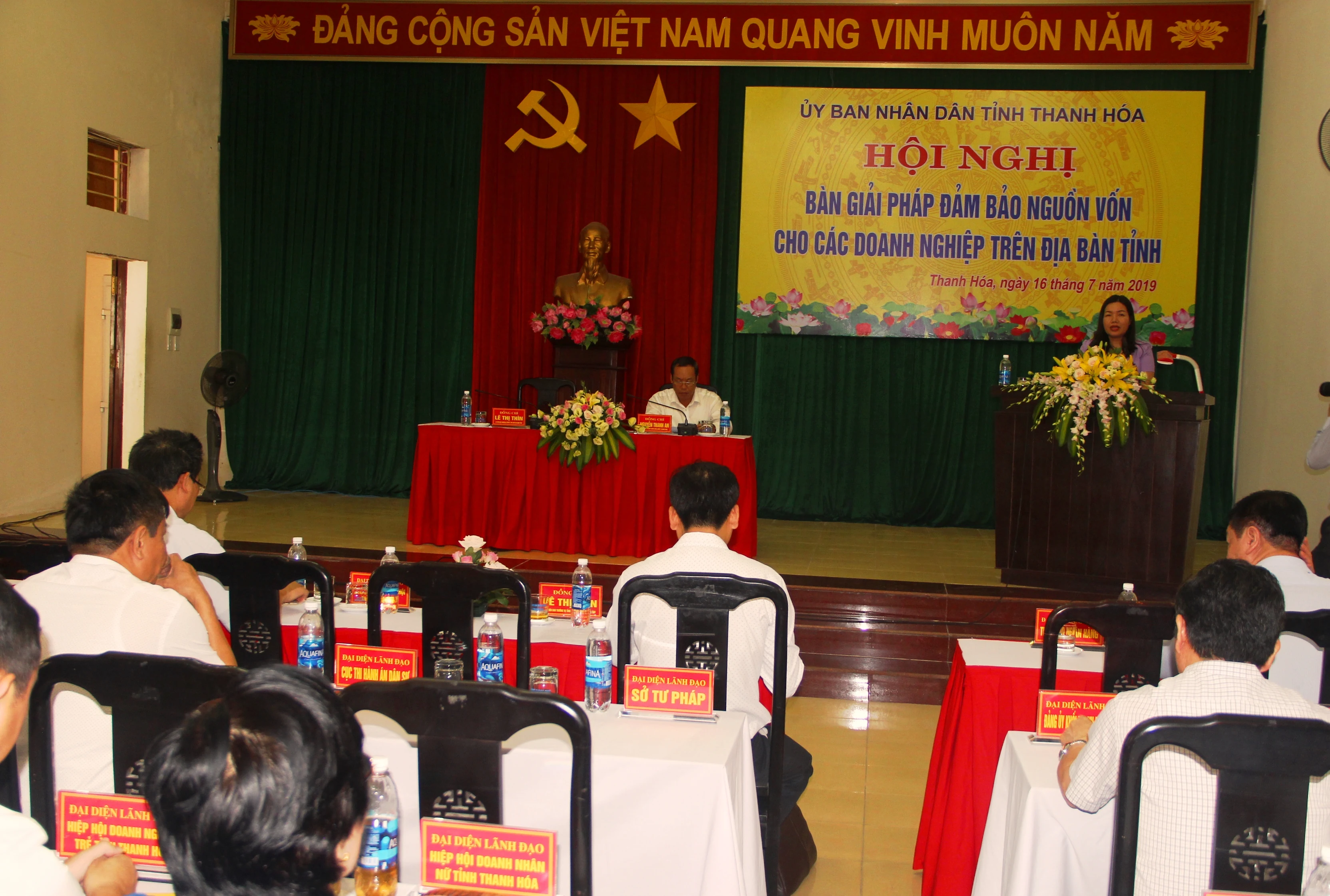 Bàn giải pháp bảo đảm nguồn vốn cho các doanh nghiệp trên địa bàn tỉnh