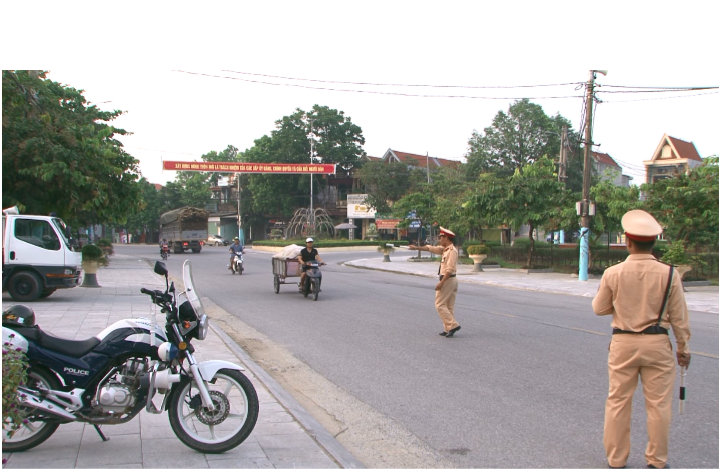 Công an huyện Vĩnh Lộc: Xử lý 250 trường hợp vi phạm trật tự an toàn giao thông