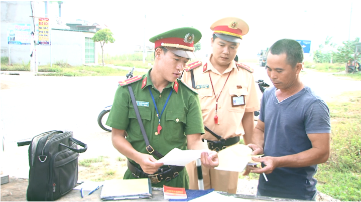 Công an huyện Vĩnh Lộc: Xử lý 250 trường hợp vi phạm trật tự an toàn giao thông