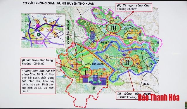 Công bố quy hoạch xây dựng vùng huyện Thọ Xuân đến năm 2040, tầm nhìn đến năm 2070