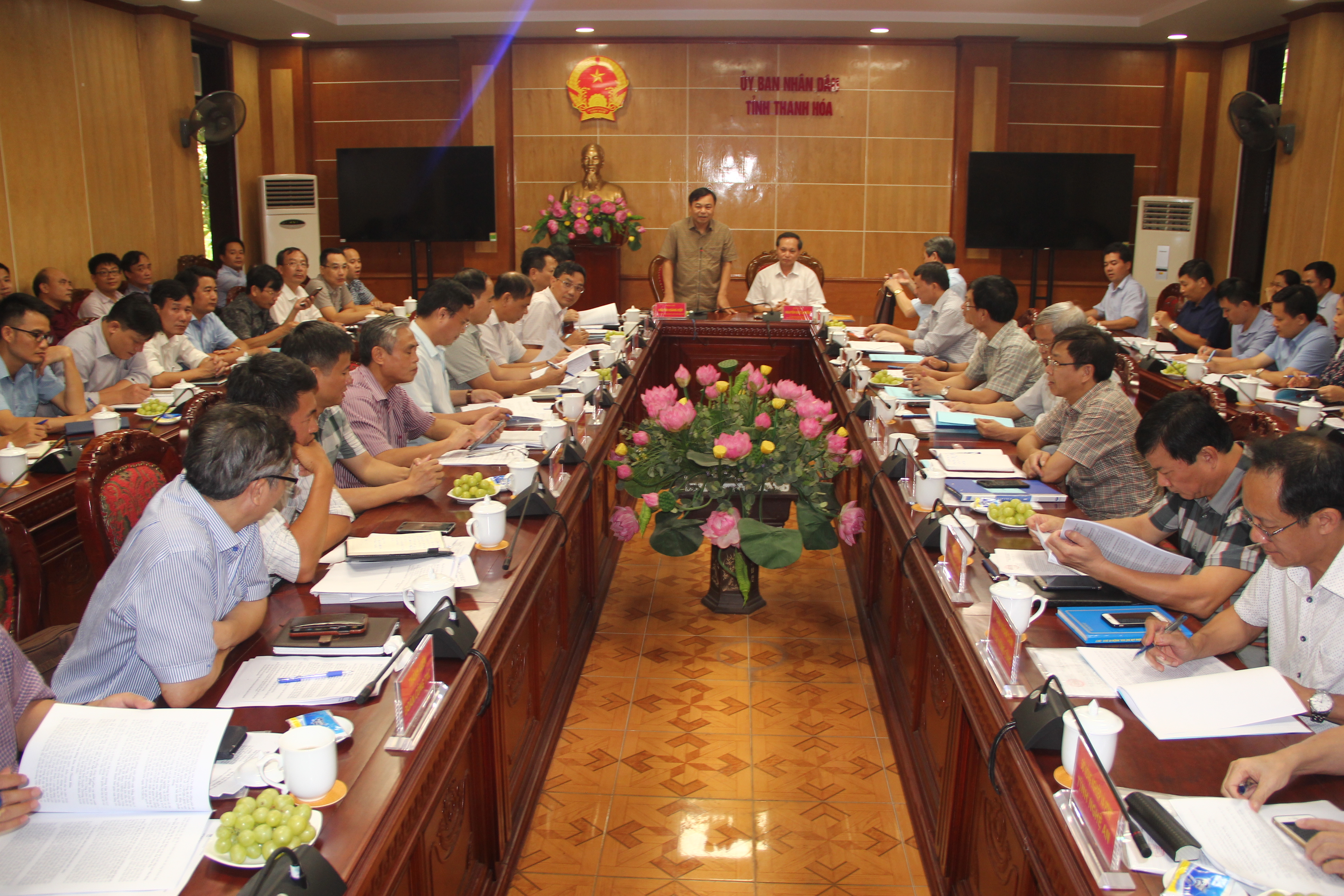 Đoàn công tác Bộ Nông nghiệp và Phát triển nông thôn làm việc tại Thanh Hóa