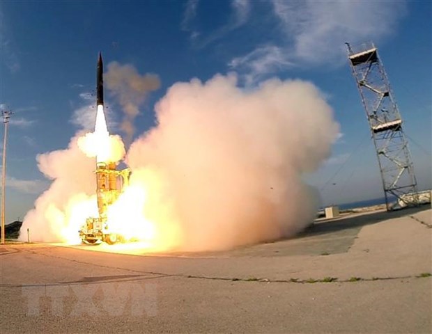 Israel thử nghiệm thành công hệ thống phòng thủ tên lửa Arrow-3 tại Mỹ