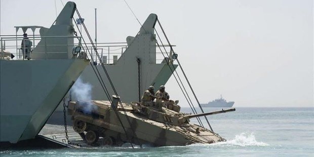 Quân đội Ai Cập, Mỹ và UAE tập trận chung tại Biển Đỏ