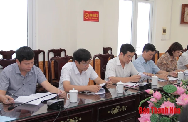Giao ban công tác báo chí, xuất bản tháng 7