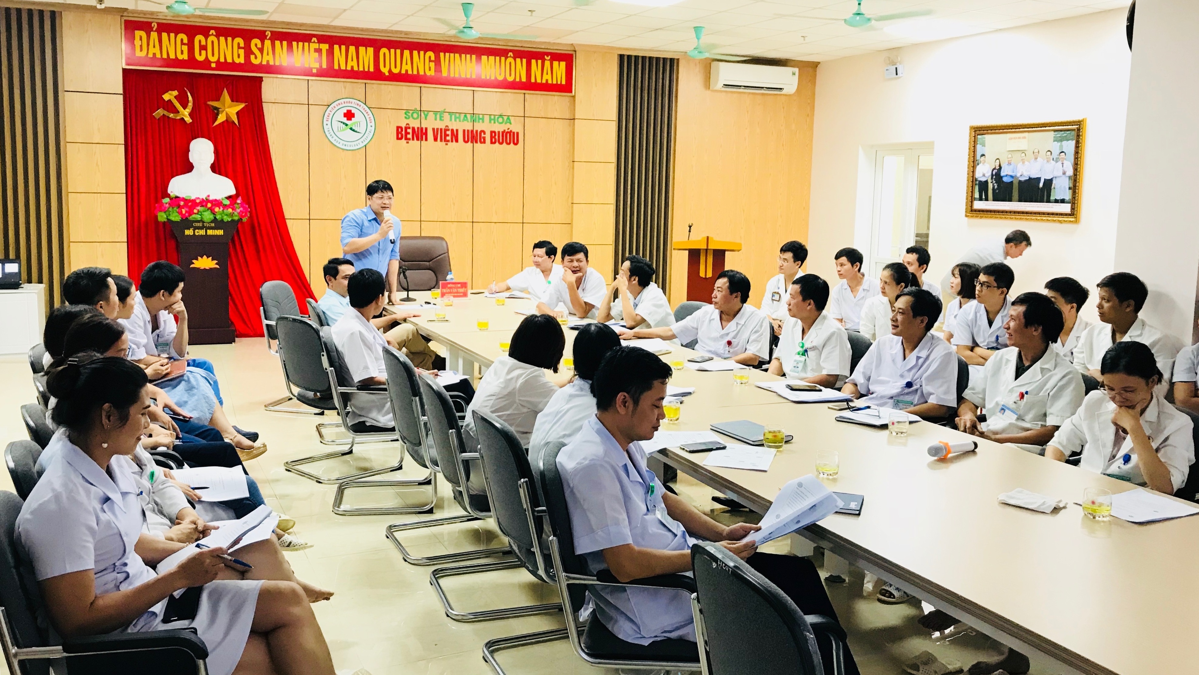 Áp dụng kỹ thuật đặt buồng tiêm truyền dưới da cho bệnh nhân ung thư tại Bệnh viện Ung bướu Thanh Hóa