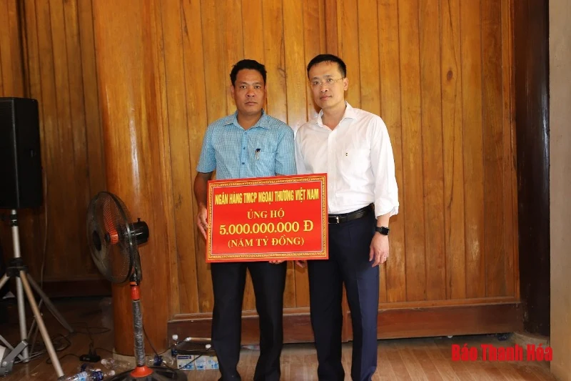 Đồng chí Trưởng Ban Tổ chức Trung ương Phạm Minh Chính thăm, kiểm tra công tác khắc phục hậu quả mưa lũ tại Thanh Hóa