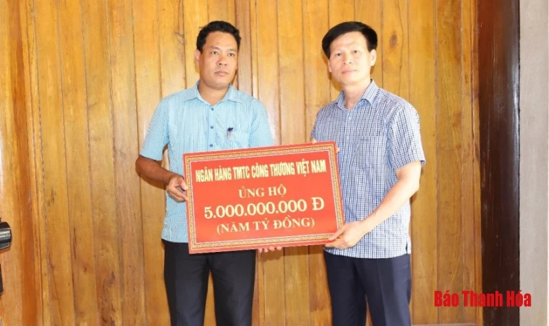 Đồng chí Trưởng Ban Tổ chức Trung ương Phạm Minh Chính thăm, kiểm tra công tác khắc phục hậu quả mưa lũ tại Thanh Hóa