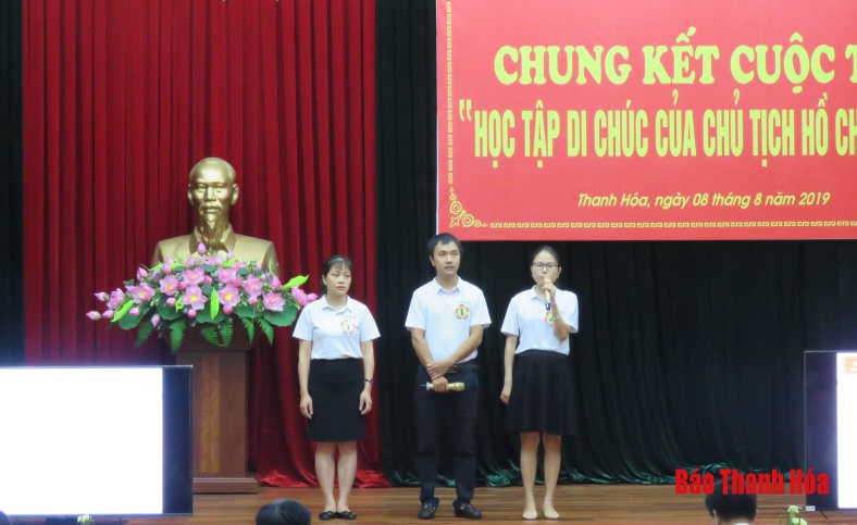 Đảng ủy Khối doanh nhiệp: Chung kết cuộc thi “Học tập Di chúc của Chủ tịch Hồ Chí Minh”