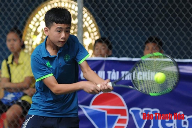 Thanh Hóa thống trị lứa tuổi 12 tại giải Giải quần vợt vô địch thanh thiếu niên toàn quốc năm 2019