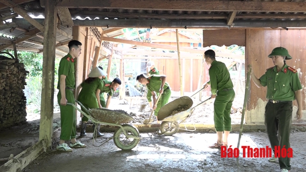 Huyện Mường Lát: Nỗ lực khắc phục hậu quả sau mưa lũ