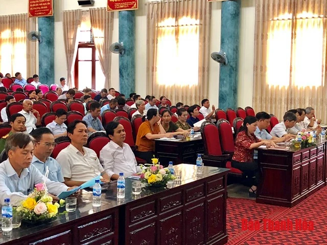 Huyện Hà Trung tổng kết 10 năm thực hiện Chương trình Mục tiêu quốc gia xây dựng nông thôn mới