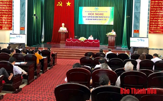 Huyện Hà Trung tổng kết 10 năm thực hiện Chương trình Mục tiêu quốc gia xây dựng nông thôn mới