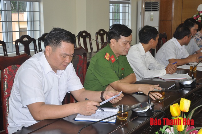 Giám sát việc chấp hành các quy định của pháp luật trong công tác phòng, chống tội phạm tại huyện Lang Chánh