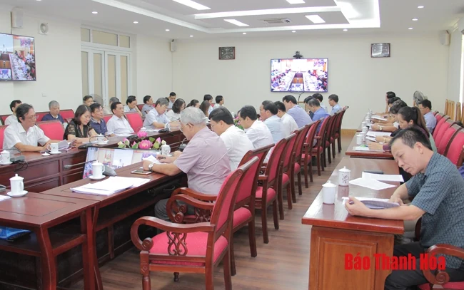 Hội nghị trực tuyến góp ý Dự thảo Báo cáo tổng kết công tác xây dựng Đảng và thi hành Điều lệ Đảng trình Đại hội XIII