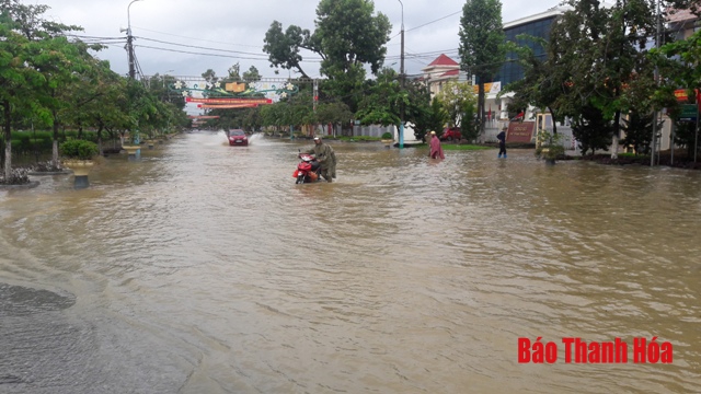 Vĩnh Lộc thiệt hại nặng sau hoàn lưu bão số 4