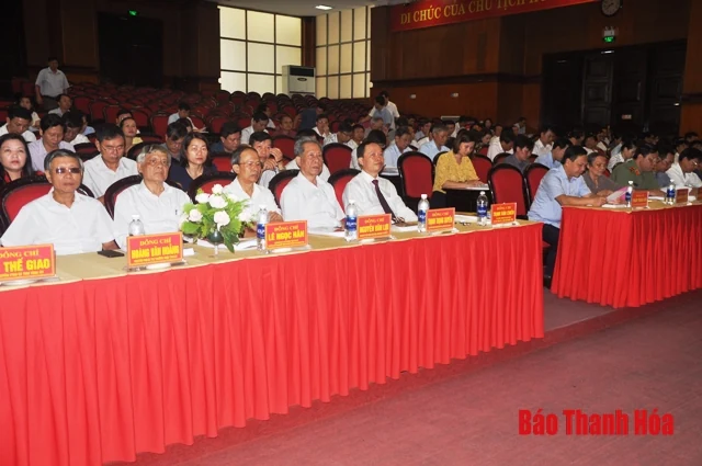 Hội thảo khoa học “Bác Hồ với Thanh Hóa - Thanh Hóa 50 năm thực hiện Di chúc của Chủ tịch Hồ Chí Minh”