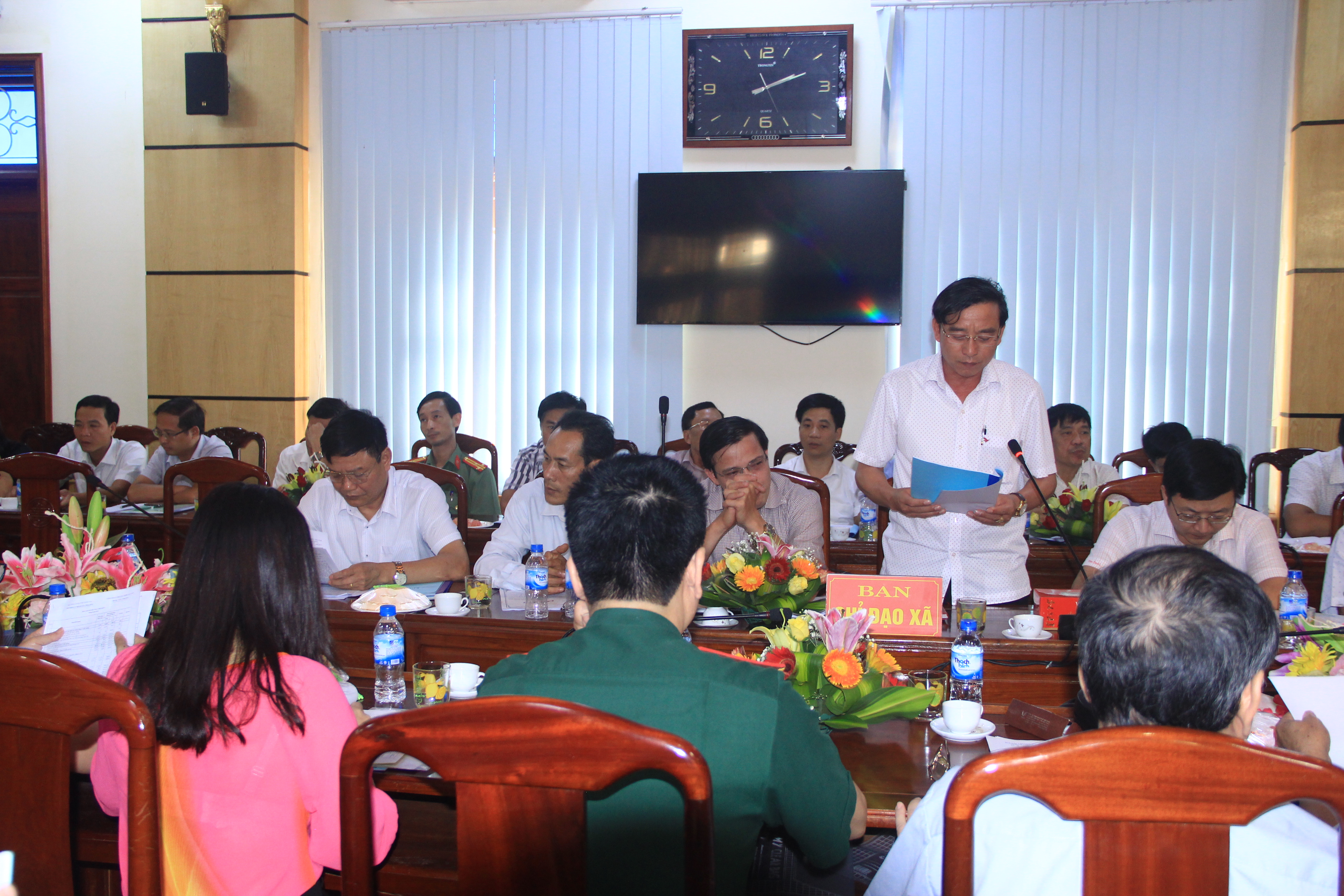 Thẩm định tiêu chí đạt chuẩn Nông thôn mới cho 3 xã của huyện Thiệu Hóa