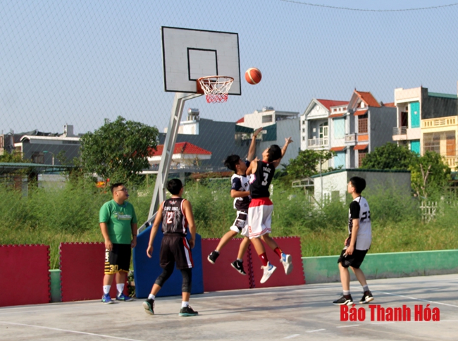 Giải bóng rổ các câu lạc bộ TP Thanh Hóa 2019 thành công tốt đẹp