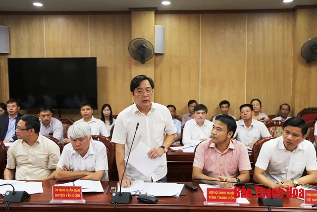 Chủ tịch UBND tỉnh tiếp doanh nghiệp định kỳ tháng 9 - 2019