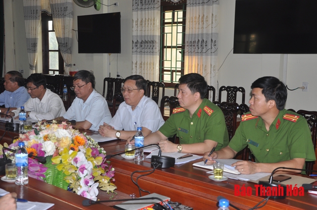 Giám sát việc chấp hành các quy định của pháp luật trong công tác phòng, chống tội phạm tại huyện Yên Định