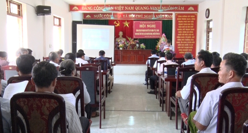 Công bố quy hoạch chi tiết xây dựng tỷ lệ 1/500 Khu nhà ở đô thị tại xã Nguyên Bình