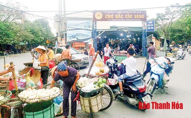 Sắp xếp, xóa bỏ các điểm kinh doanh tự phát trên địa bàn TP Thanh Hóa