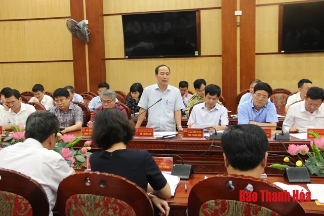 UBND tỉnh họp phiên thường kỳ tháng 10-2019: Nghe và cho ý kiến về một số nội dung quan trọng