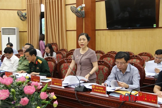 UBND tỉnh họp phiên thường kỳ tháng 10-2019: Nghe và cho ý kiến về một số nội dung quan trọng