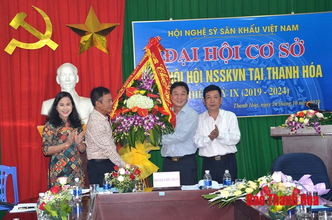 Đại hội Chi hội Nghệ sỹ Sân khấu Việt Nam tại Thanh Hoá