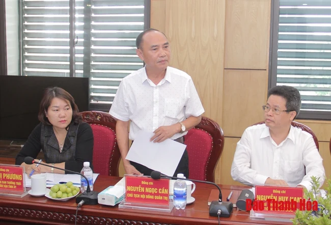 Kiểm tra việc thực hiện Quy chế dân chủ ở cơ sở tại BHXH tỉnh và Công ty CP Cấp nước Thanh Hóa