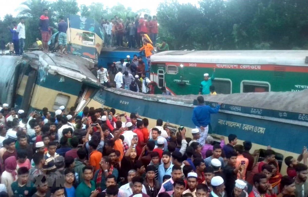 Bangladesh: Số người thiệt mạng trong vụ tai nạn tàu hỏa tiếp tục tăng