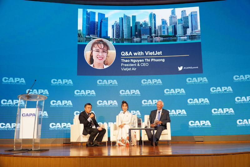 CAPA vinh danh Vietjet với giải thưởng “hãng hàng không chi phí thấp tại Châu Á Thái Bình Dương 2019”