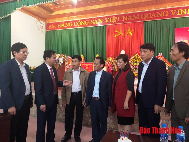 Huyện Hà Trung công bố Nghị quyết số 786/NQ-UBTVQH14 về sắp xếp các đơn vị hành chính cấp xã