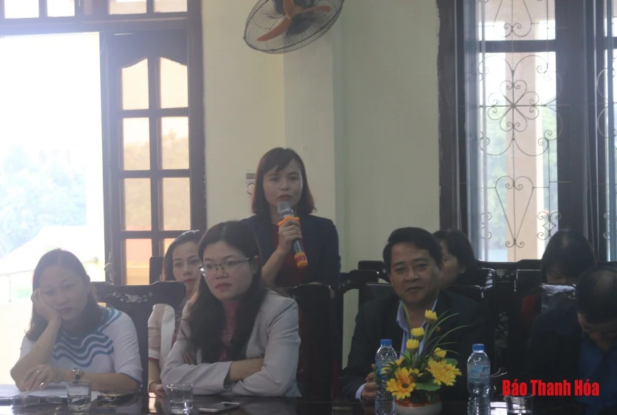Tọa đàm, gặp mặt cán bộ nữ công tiêu biểu năm 2019