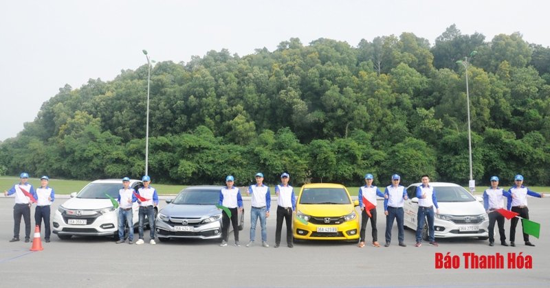 Honda Ô tô Thanh Hóa tổ chức chương trình lái xe an toàn