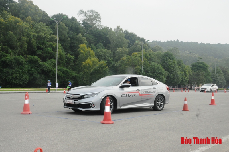 Honda Ô tô Thanh Hóa tổ chức chương trình lái xe an toàn
