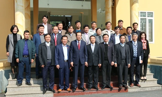 Bộ trưởng Bộ Lao động, Thương binh và Xã hội Đào Ngọc Dung thăm và làm việc tại Sở Lao động, Thương binh và Xã hội tỉnh